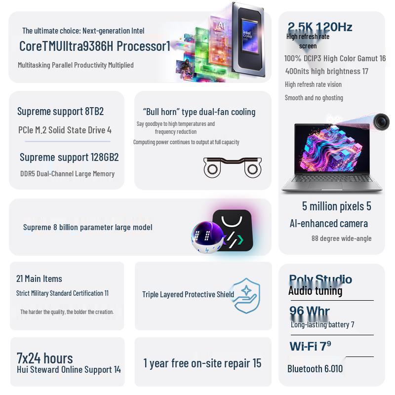 HP Zhan 99 AI Mobile Workstation (CN version)