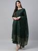 Bollywood Indian Women Kurta Pant Dupatta Set Designer Top Tunic Salwar Suit Kurti Dress