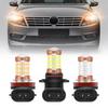2 шт. Светодиодная противотуманная фара H11 9006 12V 4W Лампы противотуманных фар Белый Желтый Красный Автомобильная светодиодная лампа противотуманной фары Водонепроницаемая Универсальные автомобильные аксессуары