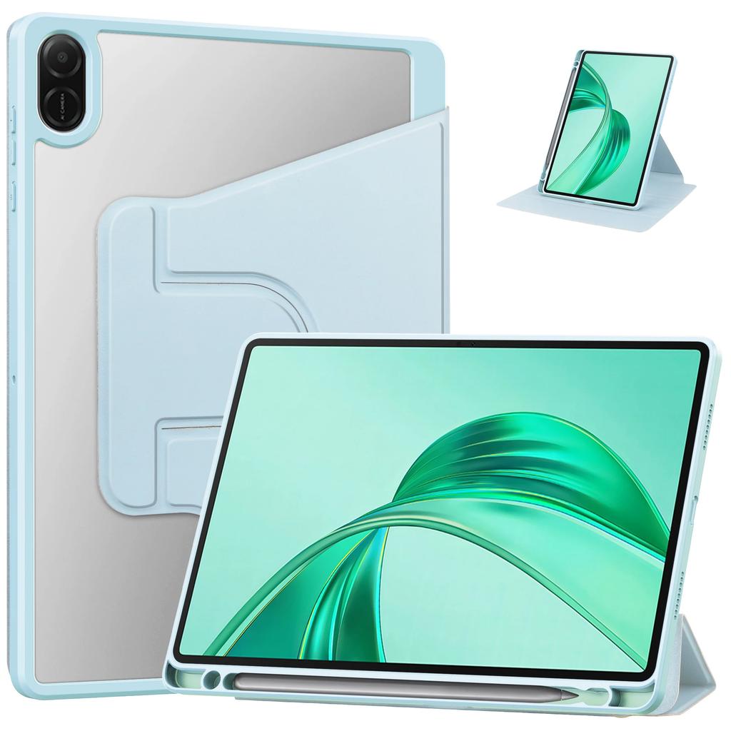 Чехол для Honor Pad X8a, чехол 11" Trifold PU кожаный акриловый чехол-подставка для Honor Pad X8a X 8a с держателем для карандаша