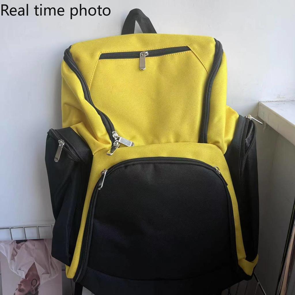 Футбольный рюкзак Fengdong, сумка для баскетбола, модный водонепроницаемый легкий спортивный рюкзак, мужская школьная сумка большой вместимости