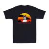 Best Bunny Dad Ever Fathers Day Gift Funny Vintage Novelty Men's Cotton T-Shirt