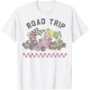Mario Kart Road Trip Марио Пич Йоши Трио Винтажная Футболка