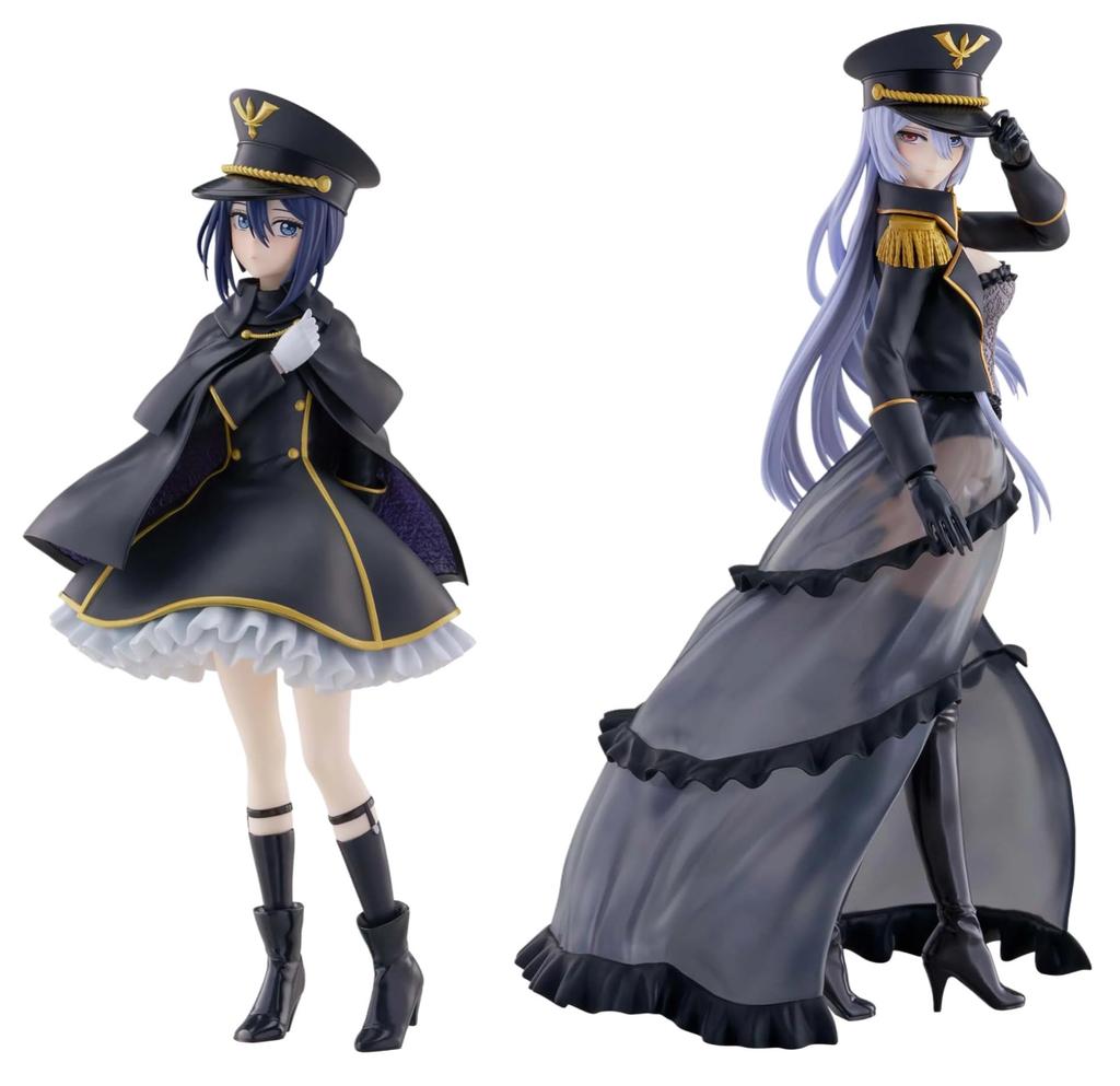 TV Anime "My Dress-Up Doll Falls In Love" ESPRESTO -Detailed Elegance- Kitagawa Marin Black Lobelia Ver. & Inui Sasuka Black Lily Ver. Figure Set of 2