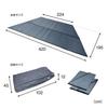 Tent Factory TENT FACTORY Tent Infolding Cushion Mat OP GY TF-FDTIN-OP (Storage Size 102x48x11cm)