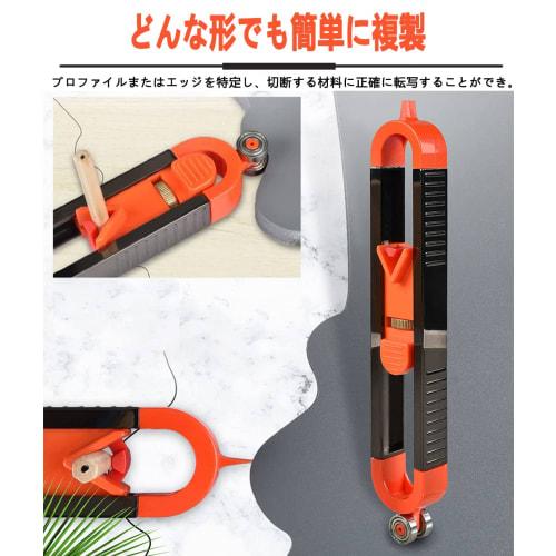 Adjustable Profile Scribing Ruler, Profile Gauge, Contour Gauge, Irregular Shape Tool, Precision Measuring Gauge, Profile Tool for Welding, Woodworkin