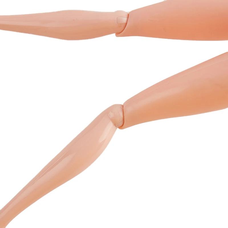 1 шт. 11 подвижных суставов 26/27 см африканская кукла голое тело коричневая черная кожа кукольное тело кожа детская красивая девочка игрушка подарок