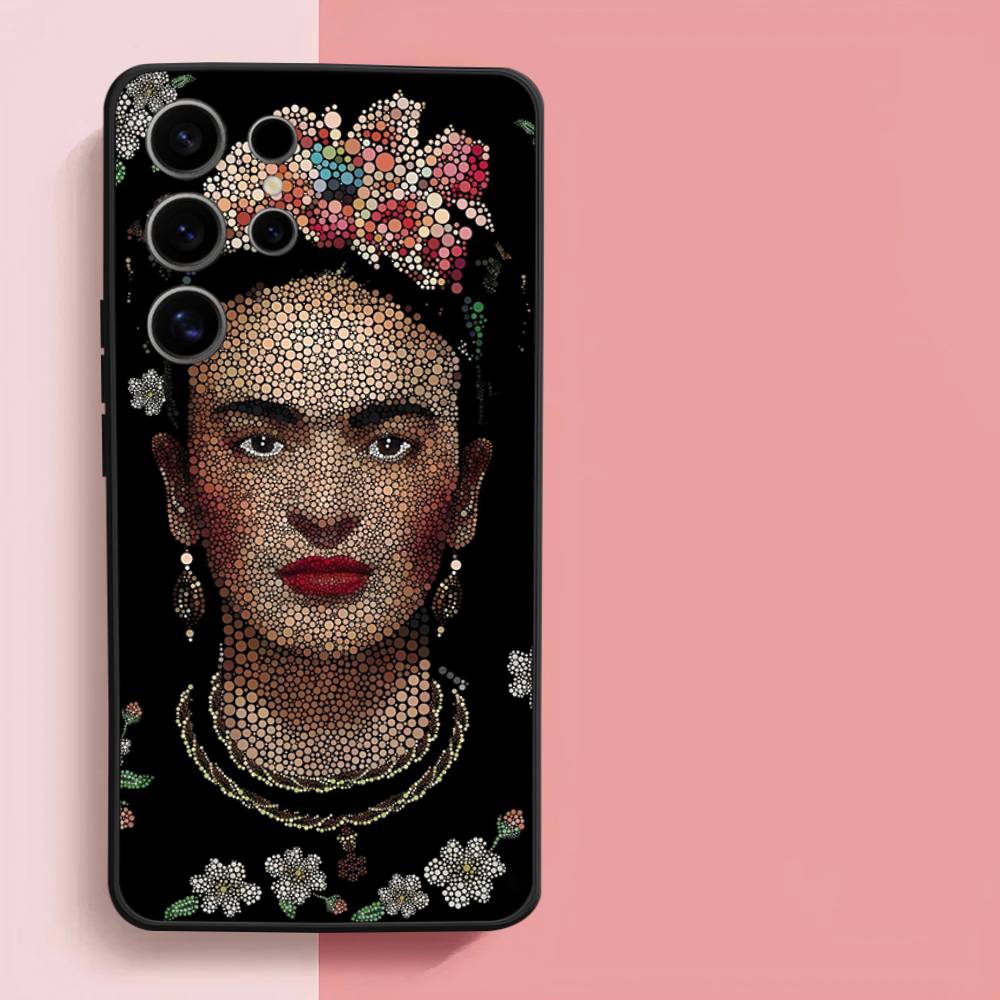 Модный Чехол F-Frida K-KahlosS Для Samsung Galaxy Case S25 S23 S22 S21 S30 S20 S10 Ultra Plus FE Мягкий Чехол из ТПУ