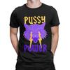 Casual T-Shirt Beach Pussy Power  Trendy Cool T-Shirts  Funny Cotton Tee Shirt for Men Aesthetic Printed Short Sleeve Top Tees