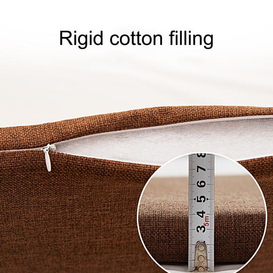 Подушка на стул с завязками Фиксированная Дышащая Хлопково-льняная Гостиная Удобное Сиденье Ягодицы