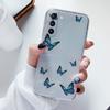 Прозрачный чехол для Samsung Galaxy S23 S 23 Ultra S23 Plus Чехол Мультяшные Цветы Мягкий ТПУ Ударопрочный Funda Для Samsung S24+ Сумка