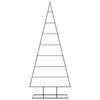 VidaXL Arbre de Noël en métal pour décoration noir 150 cm, arbre de Noël en métal, support de sapin de Noël en métal, 4018954