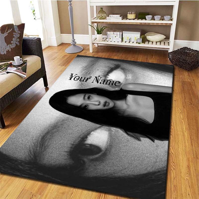 Blackpink Custom Name Carpet Rug for Living Room Bedroom Home Sofa Decoration,Kids play Non-slip Floor Mat