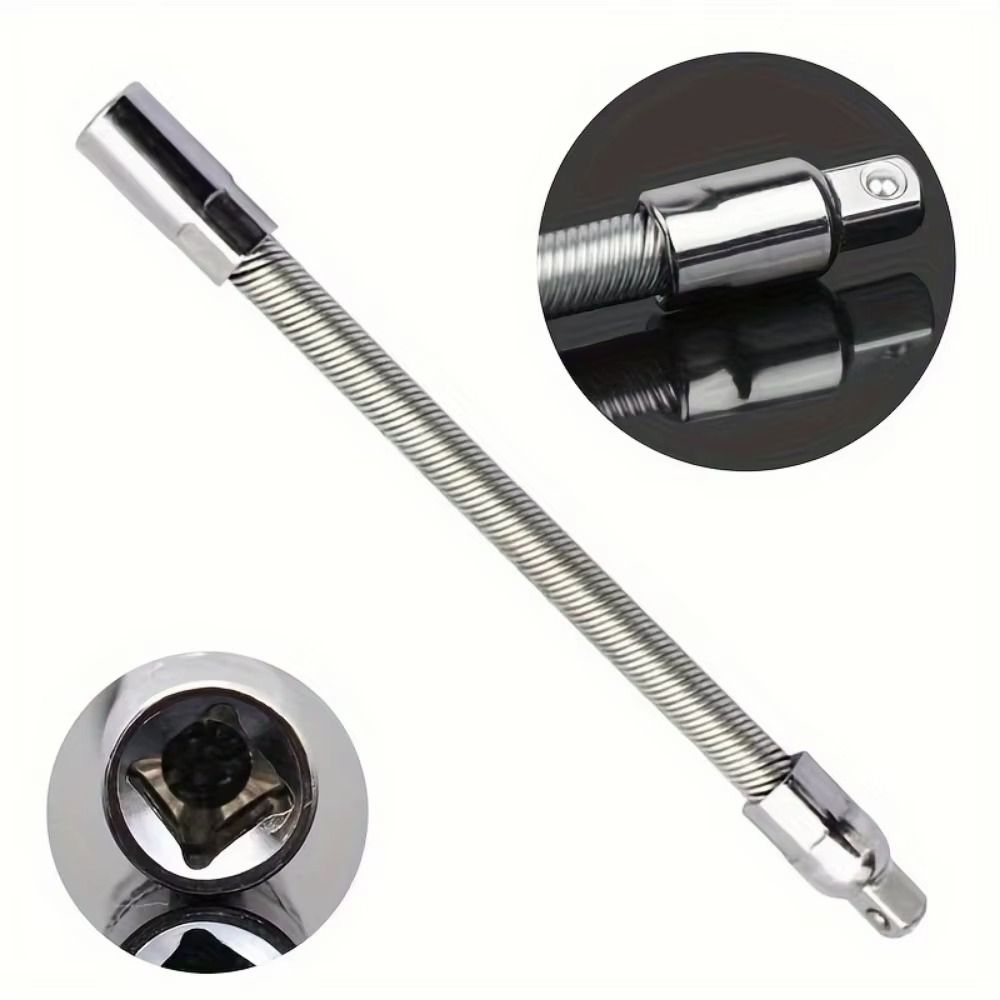 1Pcs Flexible Shaft Post Extension Rod High Torque Connective Rod Adapter Electronic Drill