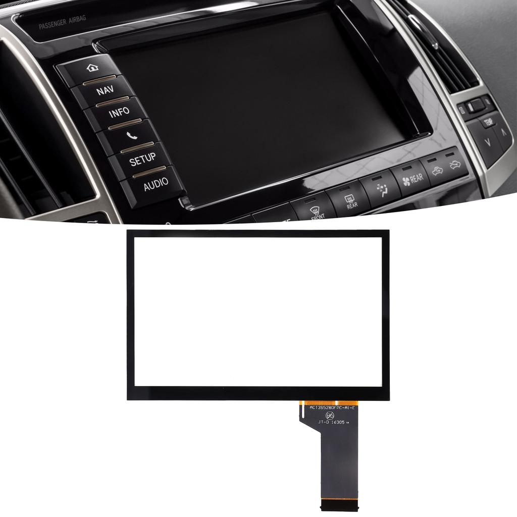 Car LCD Touch Screen Digitizer TDO‑WVGA0633F00039 CD DVD  Replacement for MIB Acrylic TDO‑WVGA0633F00045