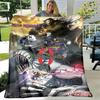 Anime Jujutsu Kaisen Soft Throw Blanket Throw Blanket Soft Cartoon Printed Bedspread Bedspread Sofa Gift Tv Blanket