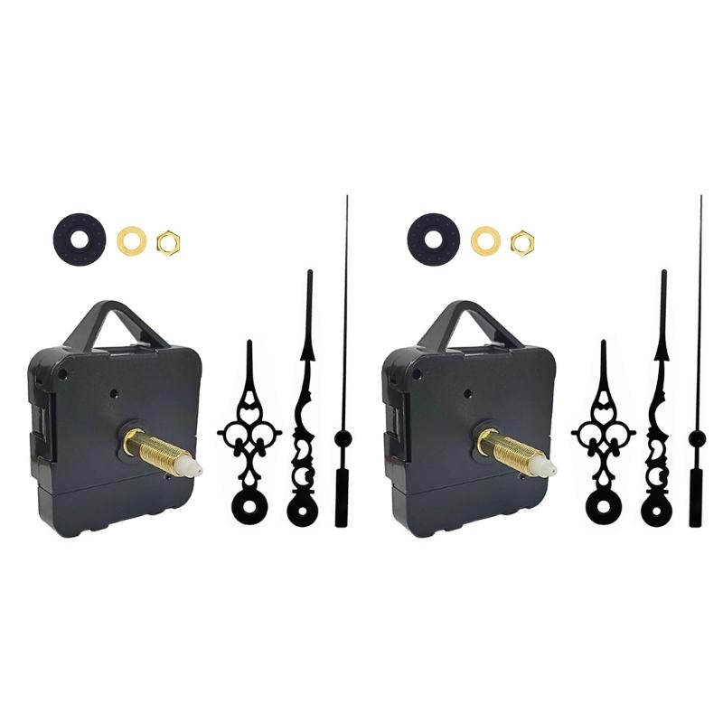 Комплект для замены часового механизма с длинным валом 32 мм для ремонта часов дома, в офисе и в мастерской