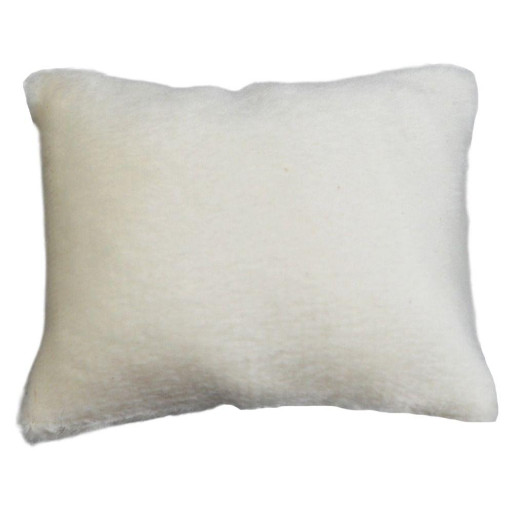 Аксессуары для кукольного дома Подушка в форме цветка в форме сердца Модель ролевой игры Моделирование Подушка в клетку Ob11