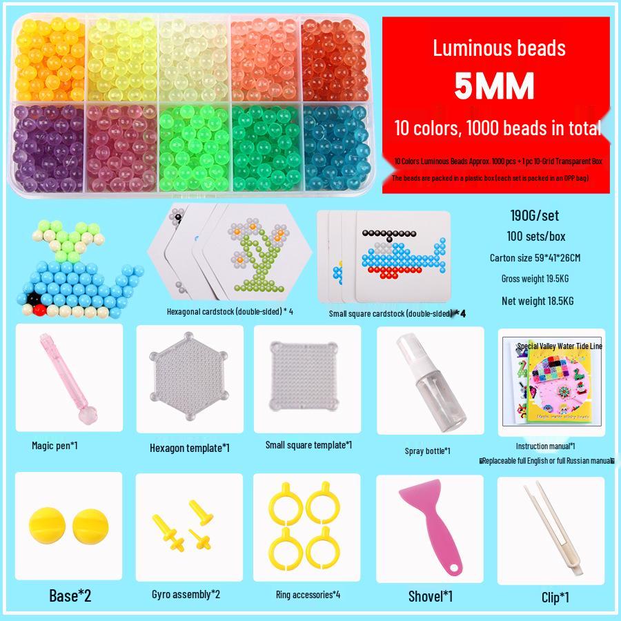 Mist Magic Water Soluble Sticky Beads DIY Handmade Toy