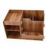 Wooden Desk Organize Shelf Multi Layer Space Saving Tabletop Storage Box for Home Office School
