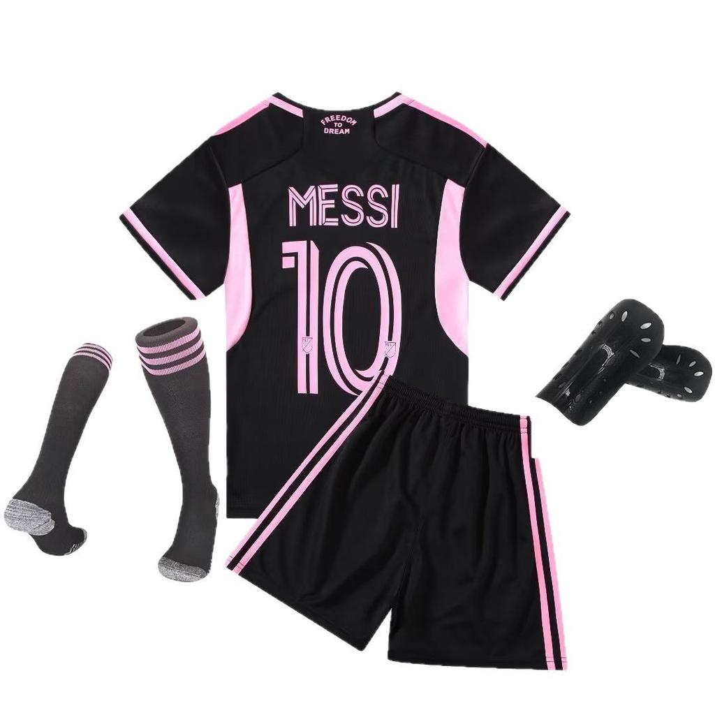23-24 Miami Away No. 10 Club Autumn Clothes Football Jersey Children'S Adult Jersey Size 14-2Xl