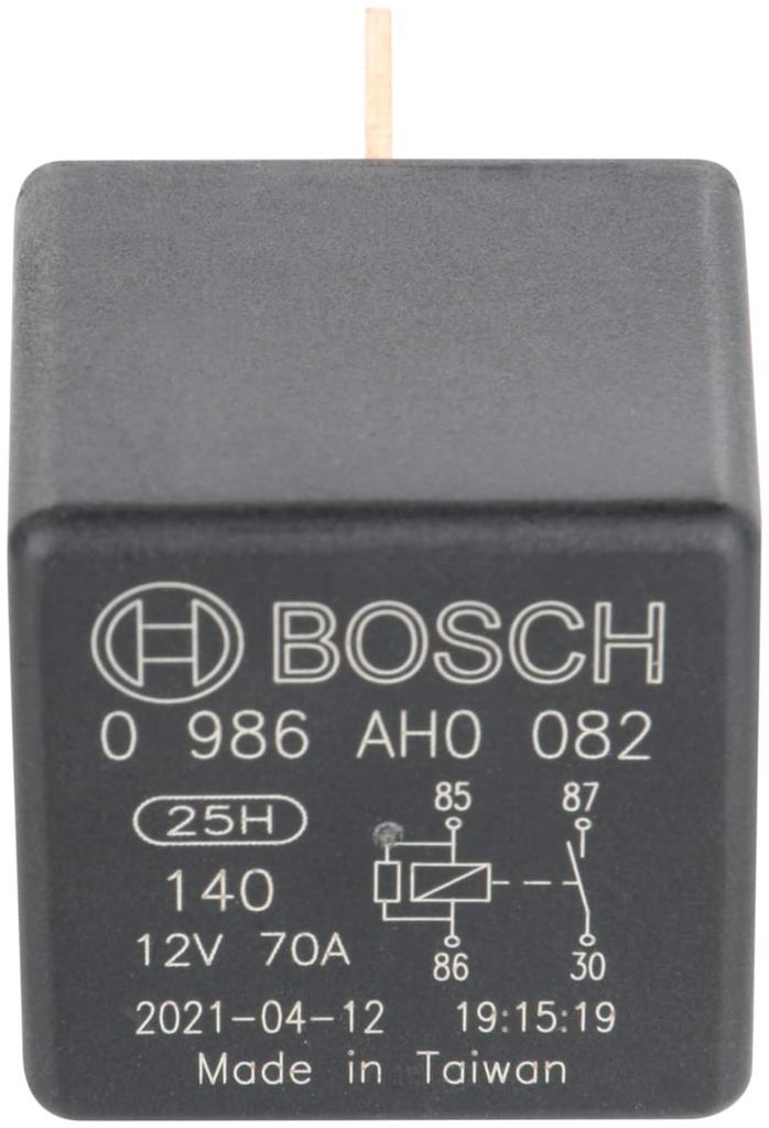 Bosch Силовое реле 12 В 70 А IP5K4 Рабочая температура -40℃~125℃ 4-контактное реле без держателя 0986AH0082
