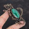 Кулон из малахитового драгоценного камня, обернутый медной проволокой, подвеска в виде кролика, кулон ручной работы, ювелирные изделия из медной проволоки, дизайнерская подвеска, подарки для женщин