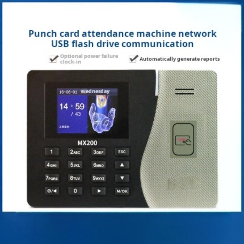 ZKTime 5.0 MX200-ID 125khz Card Attendance System SSR Proximity Card Time Clock Employee Control Machine Electronic Device