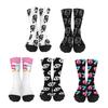 Смешные носки 67 Crew Socks Six Seven Ice Cream Drips Socks 6 7 Мем Повседневные носки для женщин мужчин Уличная одежда для тренировок