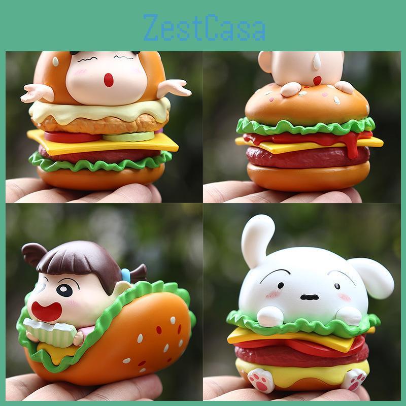 Chan Shin Crayon Character Food Model Toys Cute Cartoon Tabletop Decoration