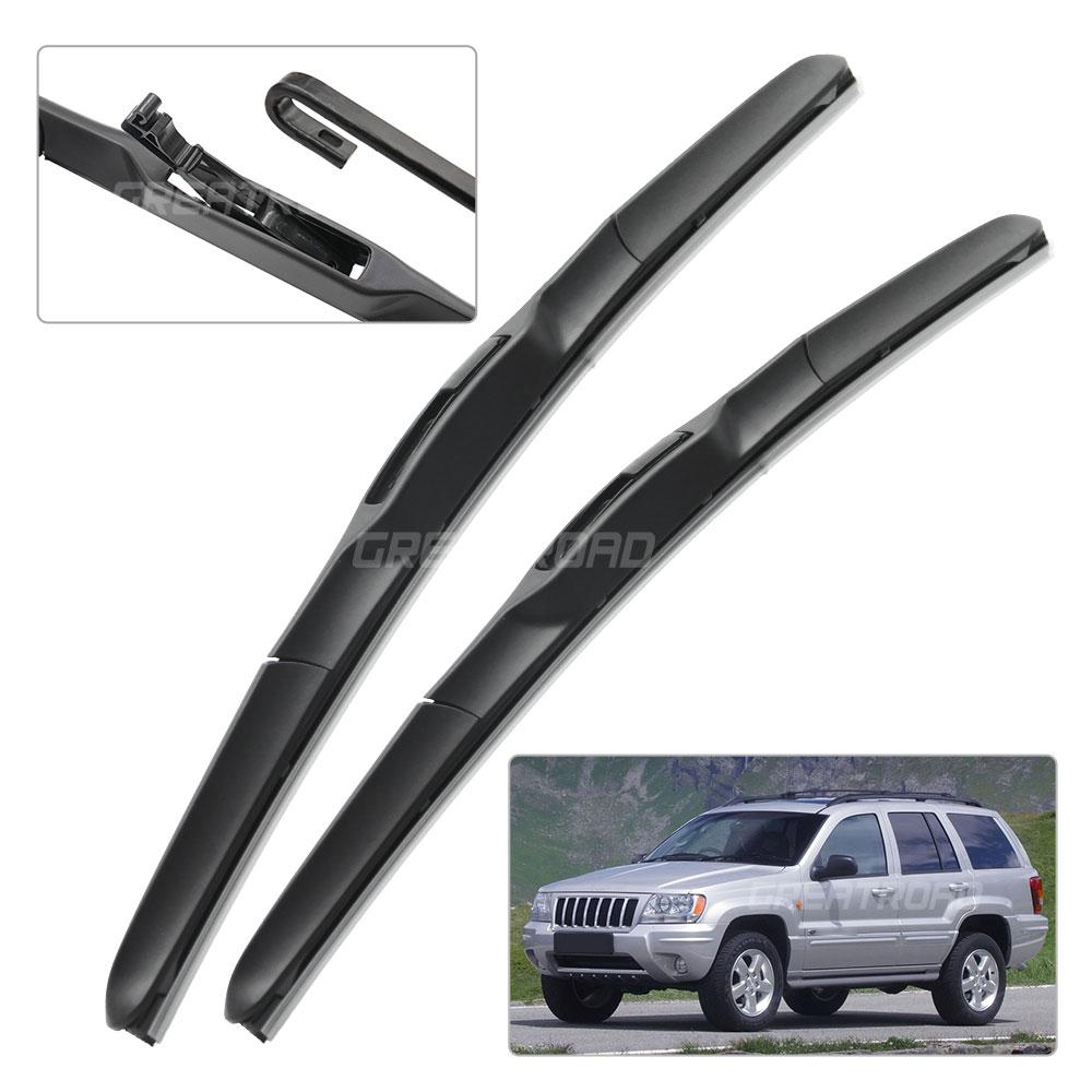 Для Jeep Grand Cherokee WJ 1999-2004 2000 2001 2002 2003 Дворники Передние Щетки Стеклоочистителя Лобовое Стекло Окно Щетка 21"+21"