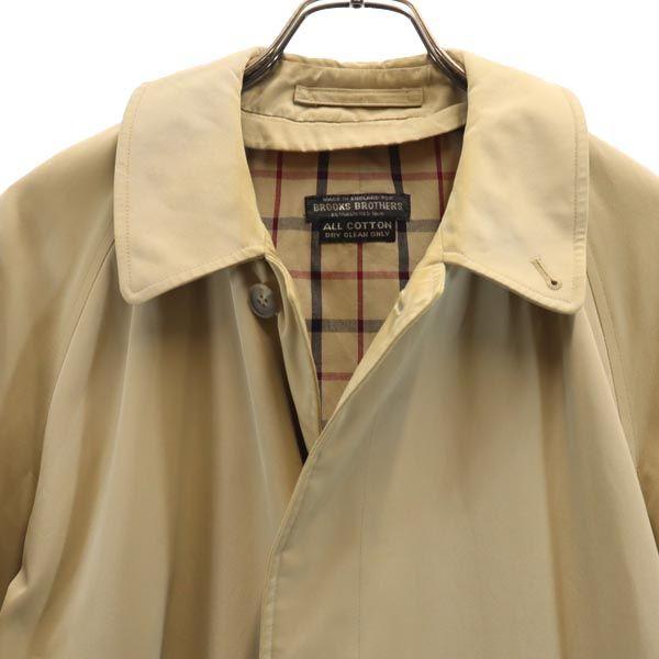 Brooks Brothers 80s Vintage Stainless Collar Coat 36 Beige Men's Used