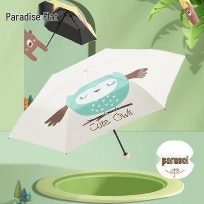 Компактный зонт Heaven с защитой от УФ-лучей, для солнца и дождя