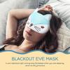 Comfortable Sleep Eye Mask Cartoon Design Eye Mask Adorable 4Pcs Set