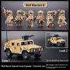 Совместимые кубики Lego Микрофигурки Призрачные Военные Спецназовцы - Вооруженные Силы для Мальчиков Конструктор для Сборки