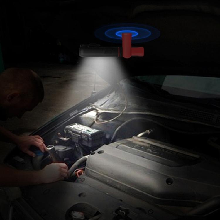 Рабочий фонарь Перезаряжаемый USB COB Инспекционный фонарь Светодиодная лампа Магнитное основание для ремонта автомобиля Домашняя мастерская Гараж Аварийное