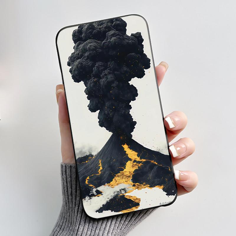 Корпус Для Nokia 106 2G 2023 106 4G 2023 Чехол Эстетичный Роскошный Милый Крутой Мальчики Девочки Мягкий Силикон Черный Матовый Чехол-Бампер для Телефона