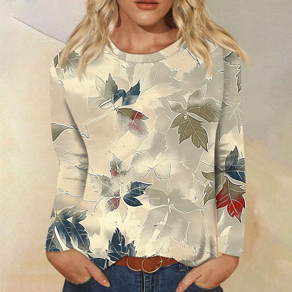 Женские рубашки с длинным рукавом и круглым вырезом, базовая футболка, повседневный топ, осенняя модная туника, облегающие футболки