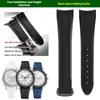 Для часов совместной серии Omega&Swatch Super Moon Seamaster 300 Мужские часы Высококачественный силиконовый водонепроницаемый ремешок для часов