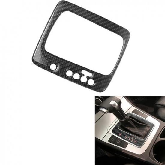 Fits Passat 2006-2011 Carbon Fiber Auto Gear Shift Panel Cover Trim