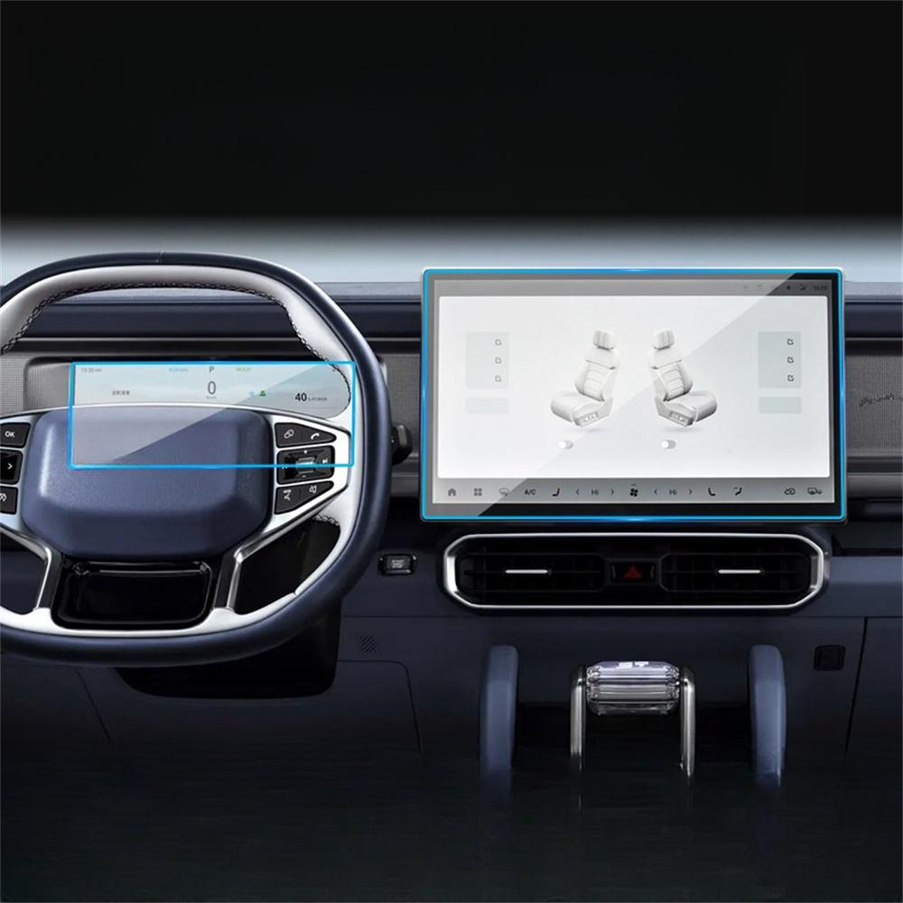 15.6inch For Jetour Traveller T2 2024 2023 Car GPS Navigation Tempered Glass Dashboard Screen protector Film Car Accessories