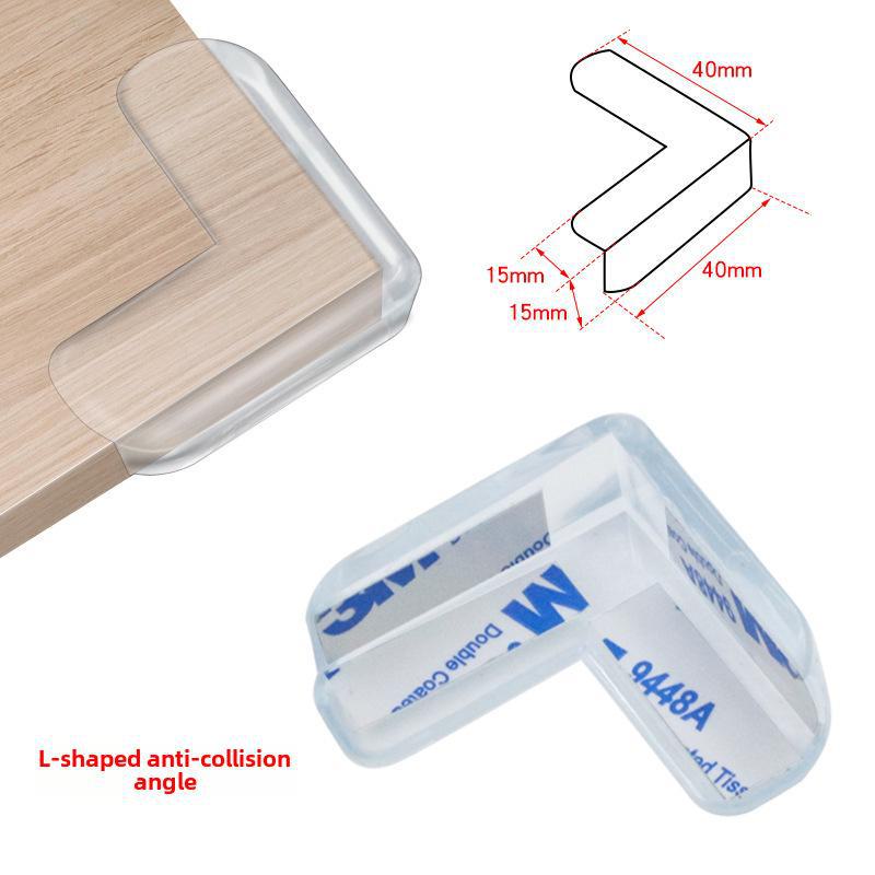 Thickened Transparent Table Corner Guards for Child Safety
