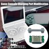 Для игровых консолей 3DS/3DSXL/NEW3DS/NEW3DSXL Замените порт зарядки на гнездо для зарядки USB Type-C