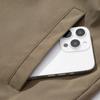 Mens Warm Fleece-Lined Outdoor Work Jacket With Stand Collar Loose Fit Windproof Casual Coat Winter