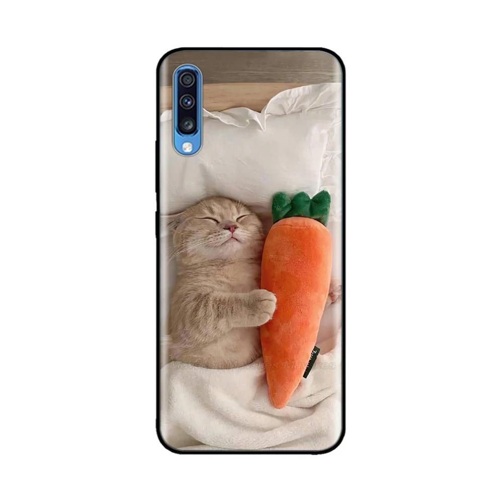 Ударопрочный чехол для Samsung Galaxy A70 Чехол Мягкий Силикон ТПУ Печатный Чехол для Samsung A70 Чехол A 70 A705F Funda Оболочка Задние Чехлы