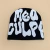 Skull Flame Spider Knit Beanie Men Women Winter Warm Hip Hop Hat