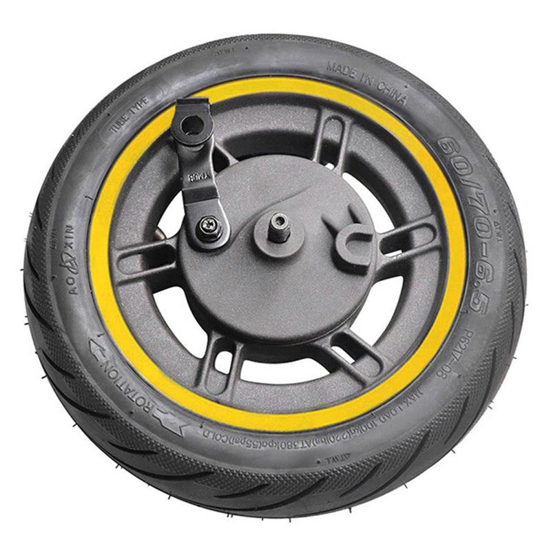 Achieve Great Performance with the 10 Inch Front Wheel Hub Drum Brake 60706 5 Tubeless Tyre for Ninebot Max G30