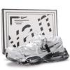Air Max Fusion Сетчатые Дышащие Влагоотводящие Покрытие Низкие Кроссовки для Бега Женские Серые CJ1671-105(Team130-VAM)