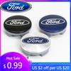 New 2026 Car Sticker 2025 Hot Ford 54mm Car Badge Original Wheel Center Cap Car Badge Wheel For Ford Focus MK2 Fiesta Mondeo She