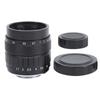 35mm F1.7 C Mount Televizion TV Kino Qat'iy Fokus Ko'zgusiz Kamera Ob'ektivi Aksessuari kumush